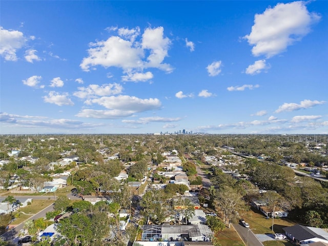 aerial view