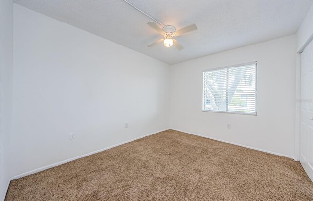 256 Cypress Ln Unit 120, Oldsmar, FL 34677 - carpeted empty room with ceiling fan and baseboards