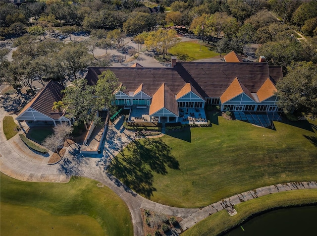 9101 Highland Ridge Way, Tampa, FL 33647 - drone / aerial view