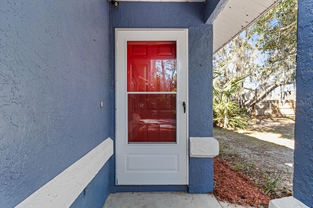 view of property entrance