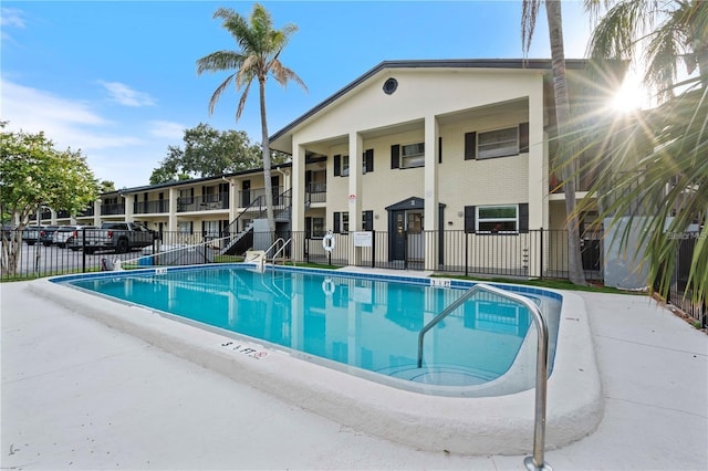 view of pool