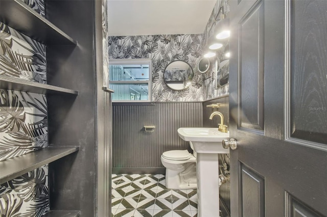 bathroom with toilet