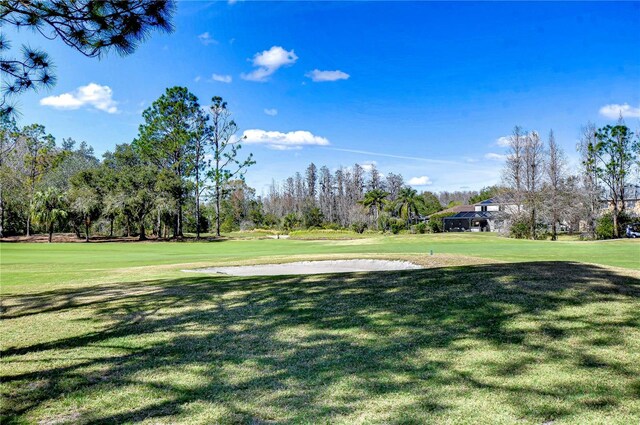 18126 Kara Ct, Tampa, FL 33647 - view of property's community with a yard, golf course view, and view of wooded area