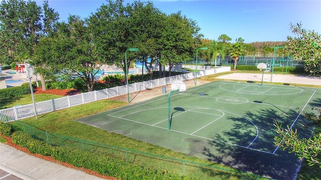 18126 Kara Ct, Tampa, FL 33647 - view of basketball court featuring community basketball court