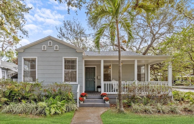 view of front of house featuring a porch