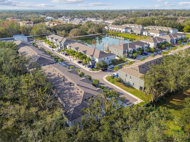 aerial perspective of suburban area