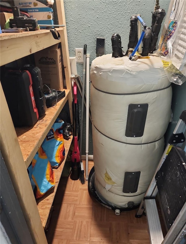 utilities with electric water heater