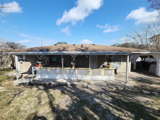 6328 W Park Dr, Homosassa, FL 34446 - rear view of property featuring a porch