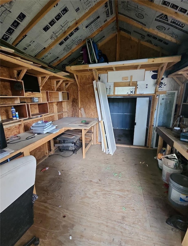 6328 W Park Dr, Homosassa, FL 34446 - interior space featuring lofted ceiling