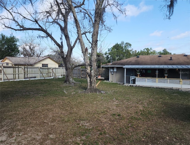 6328 W Park Dr, Homosassa, FL 34446 - view of yard with a fenced backyard