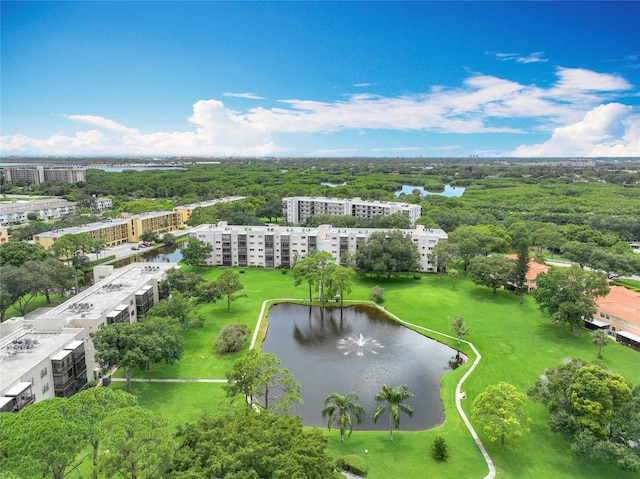 8174 Terrace Garden Dr N Unit 307, Saint Petersburg, FL 33709 - bird's eye view with a water view