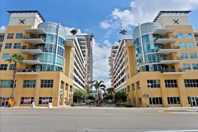 view of property