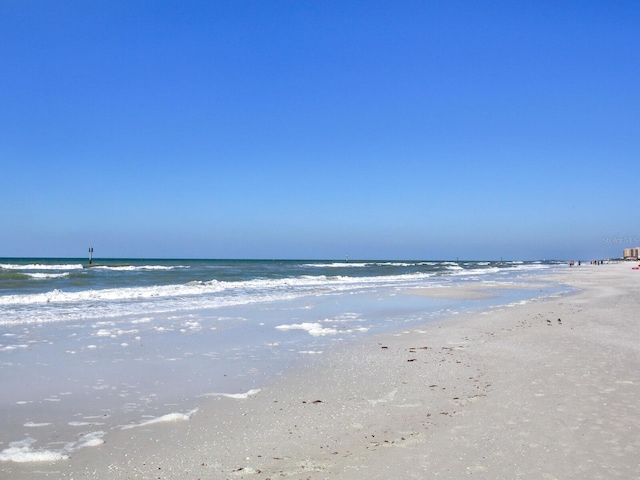 water view featuring a view of the beach