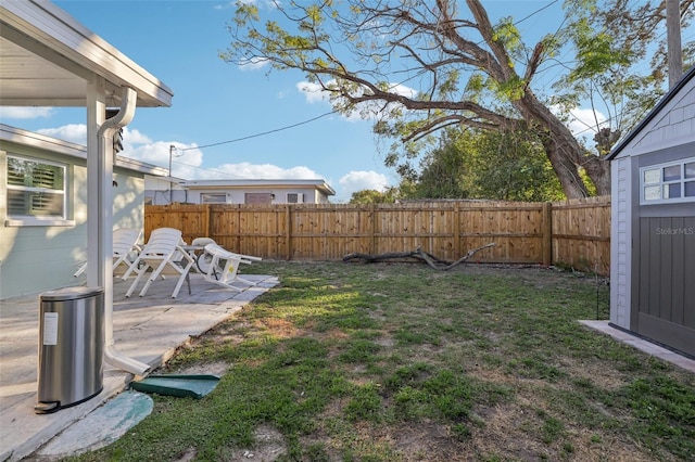 2419 Palmwood Dr, Holiday, FL 34690 - view of yard featuring a patio area