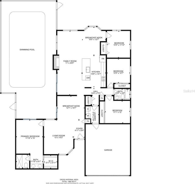8600 Berkley Dr, Hudson, FL 34667 - floor plan