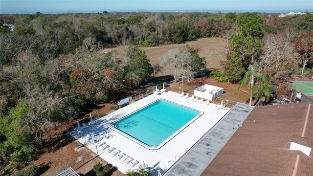 8600 Berkley Dr, Hudson, FL 34667 - view of pool with a patio