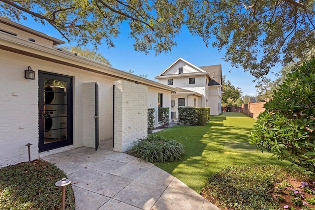 exterior space featuring a patio