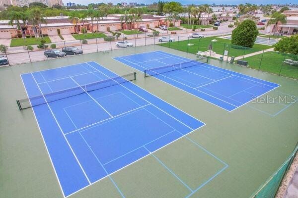 view of sport court