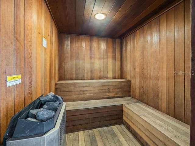 view of sauna / steam room