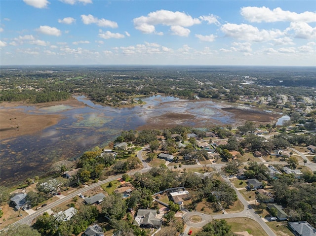 1472 Ivydale Rd, Spring Hill, FL 34606 - aerial view of property's location with a large body of water and nearby suburban area