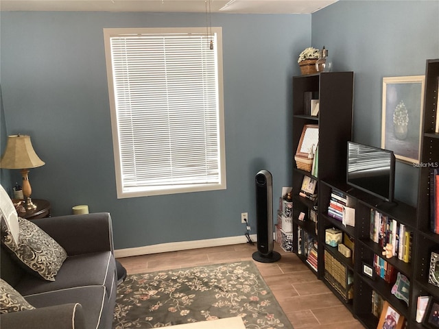 view of sitting room