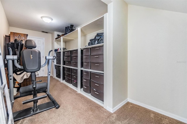 2786 Countryside Blvd Unit 2, Clearwater, FL 33761 - exercise room with carpet floors