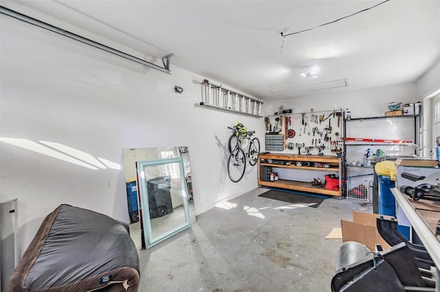 2786 Countryside Blvd Unit 2, Clearwater, FL 33761 - garage featuring a workshop area