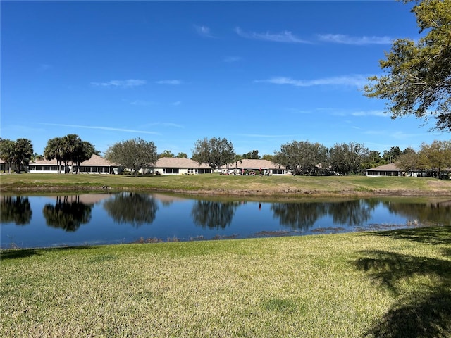 property view of water