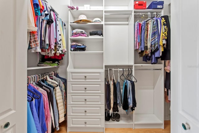 view of spacious closet