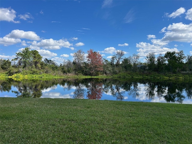 view of water feature