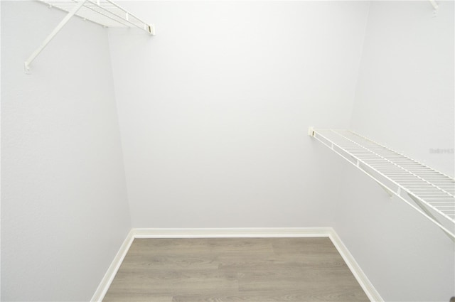 10263 Gandy Blvd N Unit 105, Saint Petersburg, FL 33702 - walk in closet featuring light wood-style floors
