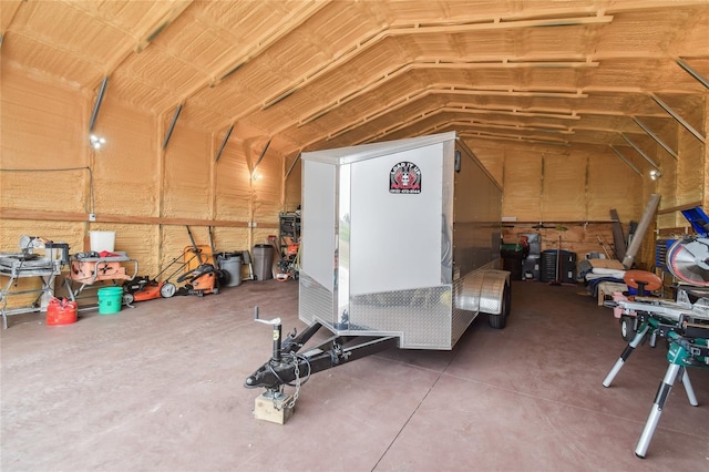 view of attic