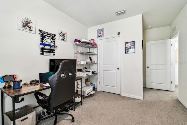 16126 Sunday Stroll Way, Odessa, FL 33556 - office area with carpet floors and baseboards