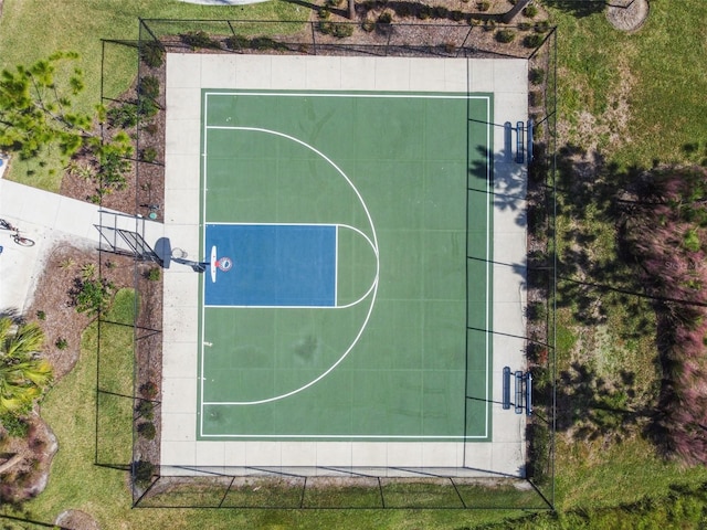 16126 Sunday Stroll Way, Odessa, FL 33556 - view of sport court with community basketball court and fence