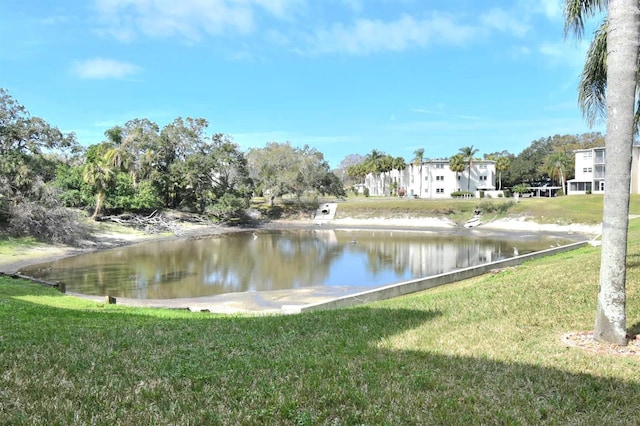 view of water feature