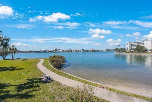 property view of water