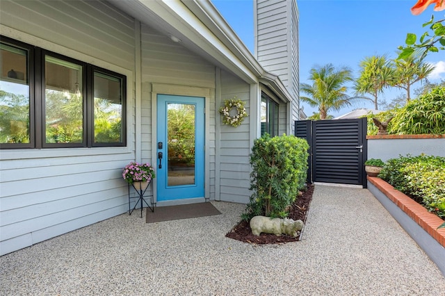 view of property entrance