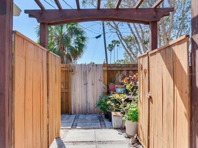 view of patio