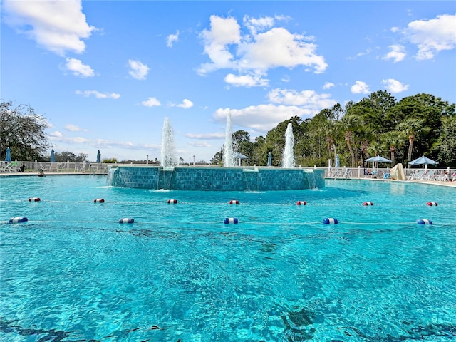 view of swimming pool