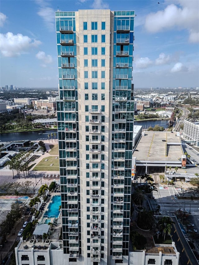 777 N Ashley Dr Unit 1915, Tampa, FL 33602 - exterior space featuring a water view