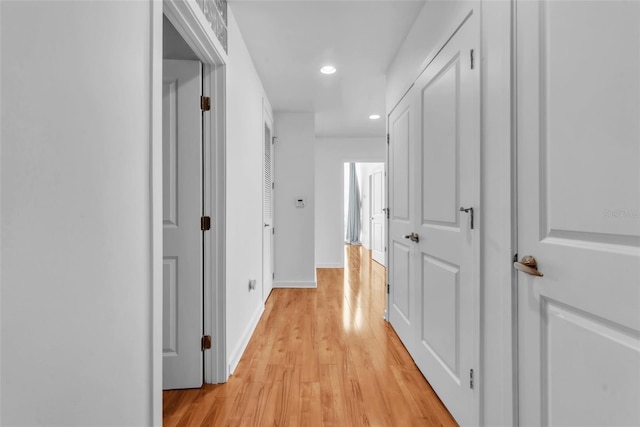 777 N Ashley Dr Unit 1915, Tampa, FL 33602 - hall with light wood-type flooring