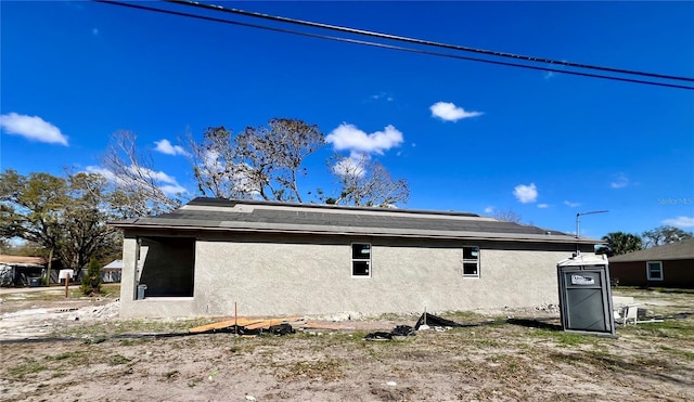 view of rear view of house