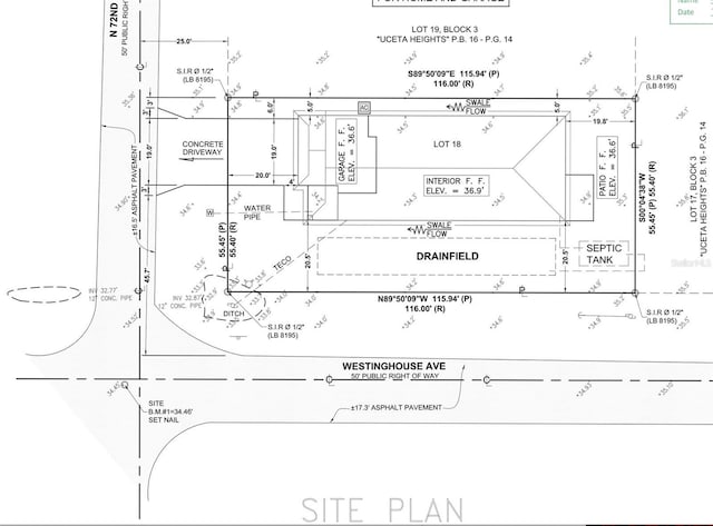 3413 N 72nd St, Tampa, FL 33619 - map of parcels