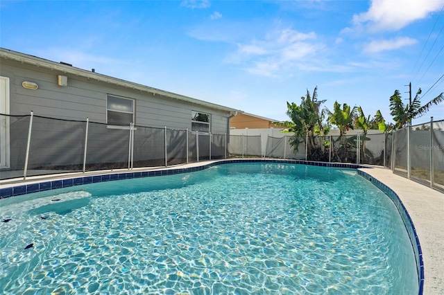 view of pool