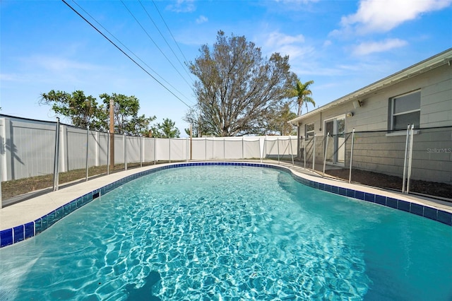 view of pool