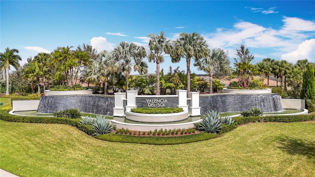 surrounding community featuring a yard