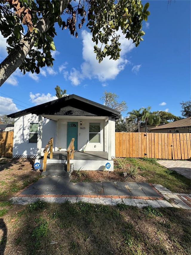 view of front of house with a porch