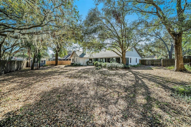 3013 Ridgevale Cir, Valrico, FL 33596 - view of yard with a fenced backyard