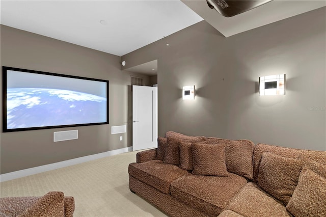 450 Knights Run Ave Unit 1704, Tampa, FL 33602 - home theater featuring carpet flooring and baseboards