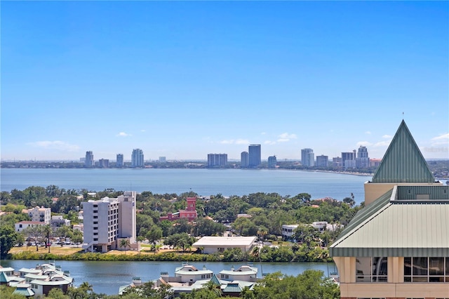 450 Knights Run Ave Unit 1704, Tampa, FL 33602 - water view featuring city skyline